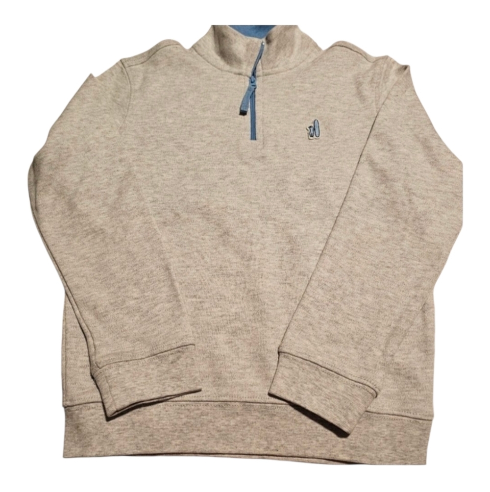 Johnnie-O Sully Jr. 1/4 Zip Sweatshirt SUPER SOFT 100% Pima Cotton Boy's Size 5